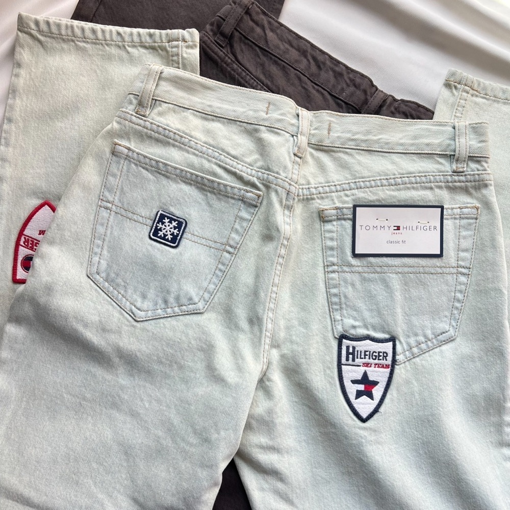 NWT Tommy Hilfiger Patchwork Jeans 🏂👖